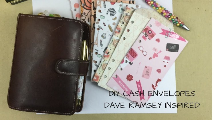 DIY CASH ENVELOPES DAVE RAMSEY INSPIRED
