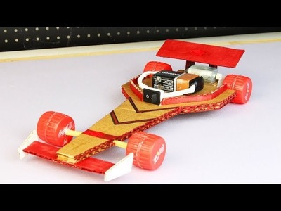 DIY F1 Car from  Cardboard
