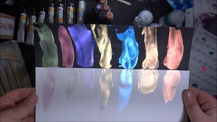 DIY Interference Paint- Color Shift Paint (106) Great for Acrylic Pouring