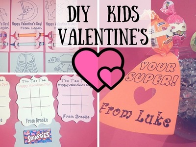 DIY Kids Valentine's | School Valentine's | Cricut