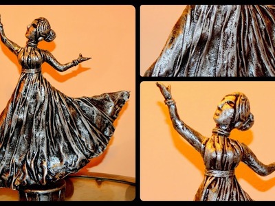 DIY NO Clay Dancing Woman Sculpture