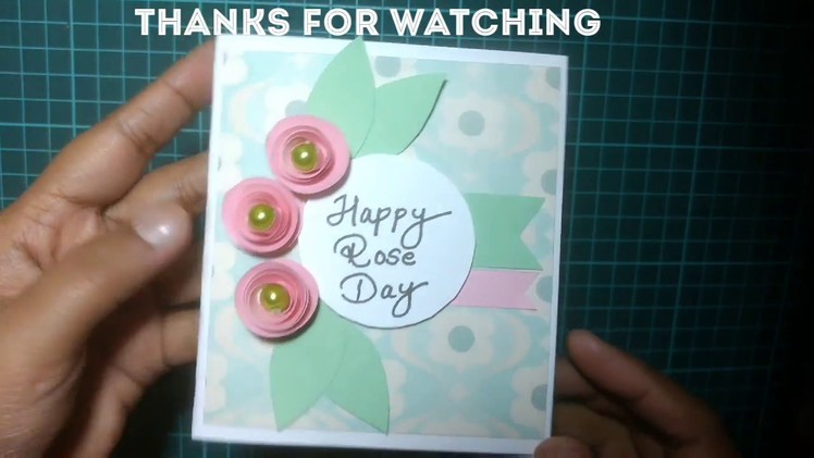 DIY Rose Day Card - For Valentine's Week