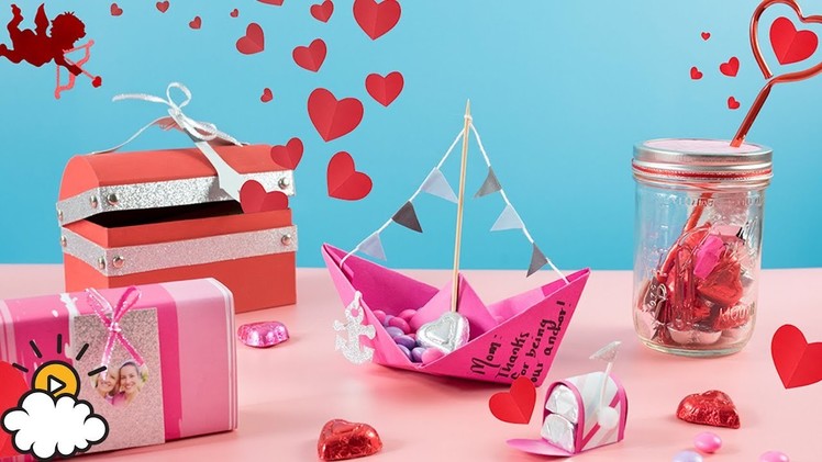 DIY Valentine's Day Chocolate Boxes