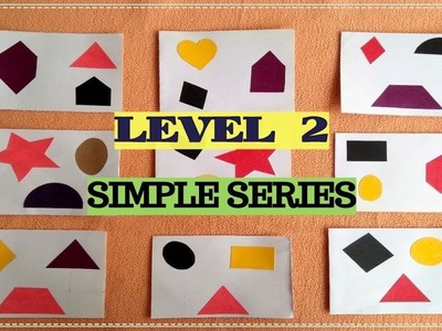DIY Visual Discrimination Activity for toddlers and Preschooler|| LEVEL - 2 Simple Series