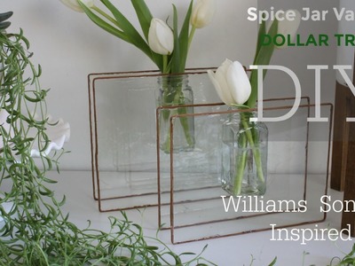 DOLLAR TREE DIY: Williams Sonoma Inspired Vases