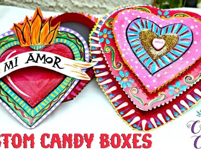 Fabulous Custom Candy Box DIY || Valentine's Craft