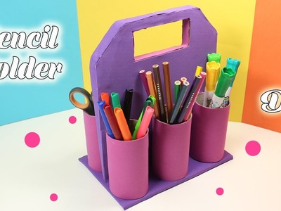 Foam Sheet Pencil Holder - Easy School Supplies - DIY