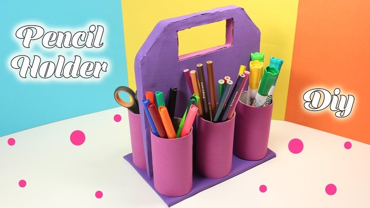 Foam Sheet Pencil Holder - Easy School Supplies - DIY