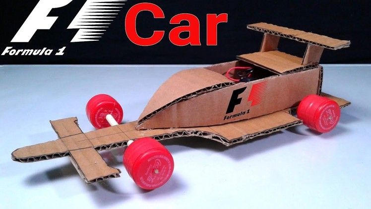 How to Make a Formula 1 Racing Car From Cardboard