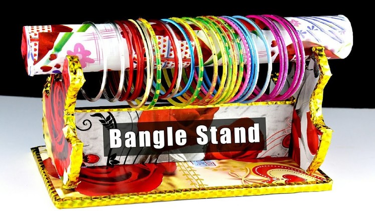 How To Make Bangle Stand At Home DIY Project By Mr Ideas