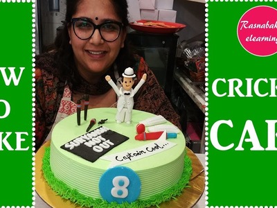 How to make cricket cake: Cake Decorating Tutorial