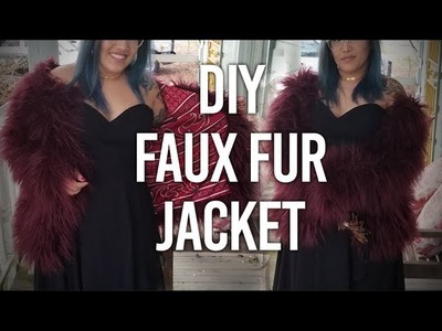 How to Make - Faux Fur Jacket : DIY
