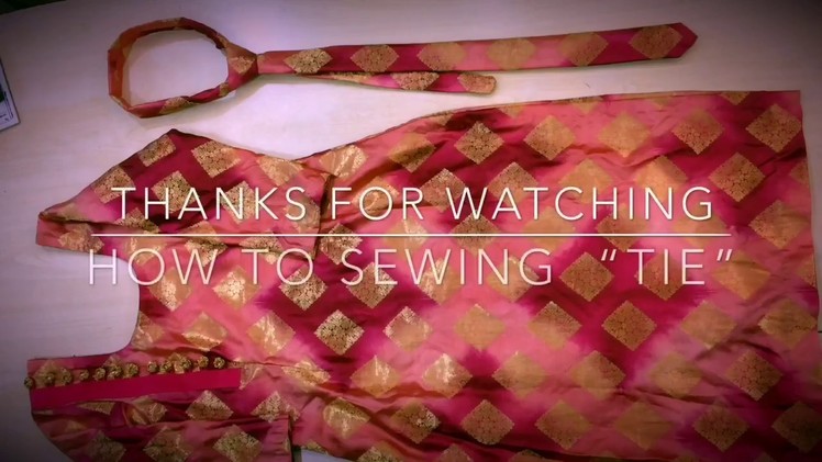 How To Sewing TIE | With Spare Piece Of Wife’s KameeZ | Latest Update 2018 | Sidhu Tailor’s #1