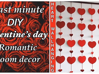 Last minute DIY|| Valentine’s Day room decor ideas  ||Elegant Valentine’s Day room decor || 2018. 