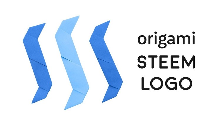 Origami Steem Logo Tutorial