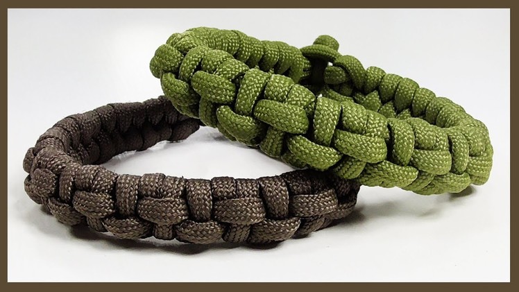 Paracord Bracelet Tutorial: "Spined Fishtail" Bracelet Design Without Buckle