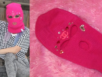 Pink Thug Ski Mask DIY