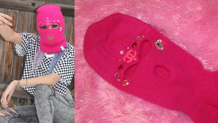 Pink Thug Ski Mask DIY