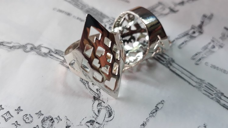 Silver rings for women are handmade
