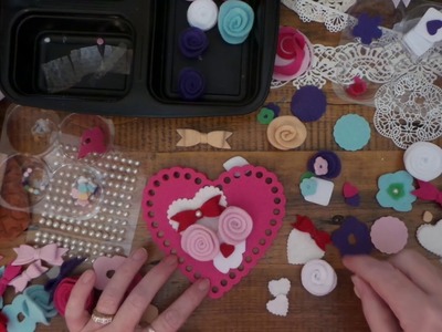 Target Dollar Spot DIY: Sweet Felt Valentine Heart Pockets