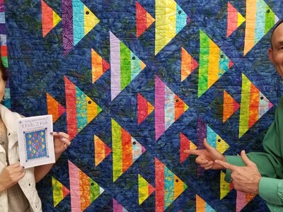 1 Fish, 2 Fish! | Finished Quilt Giveaway :)