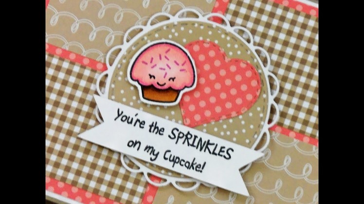 CARDZ TV VALENTINE CARD FOUR 2018 ~ "YOU'RE THE SPRINKLES ON MY CUPCAKE!"