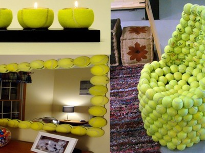 Creative Design Ideas Recycle DIY Tennis Balls