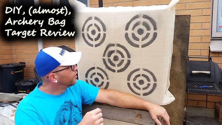 DIY, (almost), Archery Bag Target Review