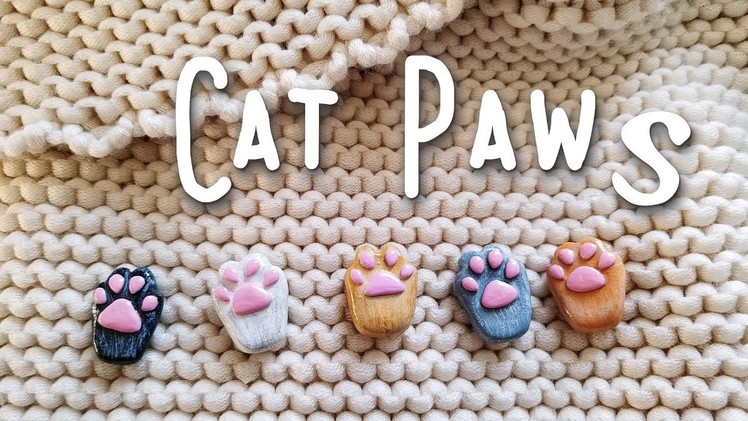 DIY Cat Paw Lapel Pin!