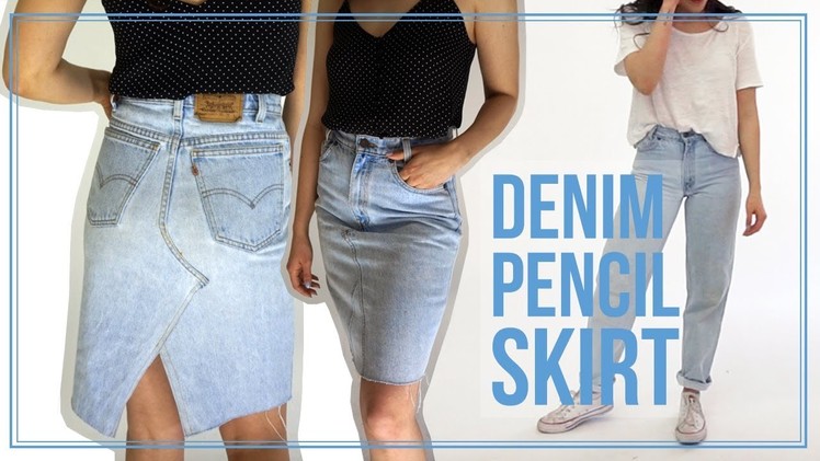 DIY | Denim Pencil Skirt