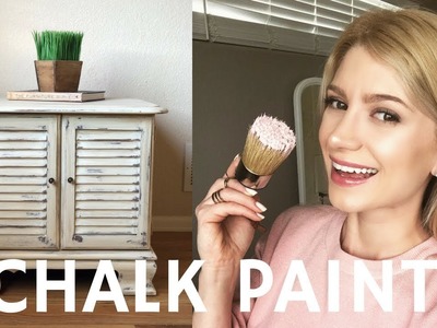 DIY End Table Makeover using Annie Sloan Chalk Paint!