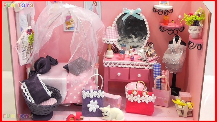 DIY Miniature chair, bags & accessories for Dollhouse ???? Part #3