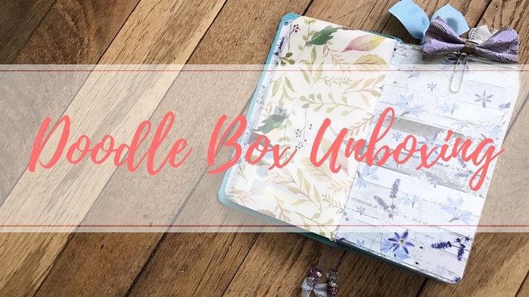 Doodle Box Unboxing | March Planner Subscription