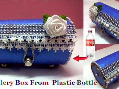 Easy Jewellery Box.Bangle box.Valentine Gift Box from waste plastic bottle|Best out of waste