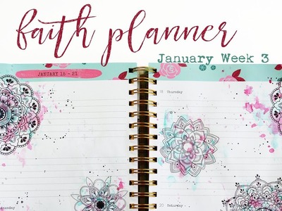 Faith Planner | January Week 3 | Featuring Print Pray Slay