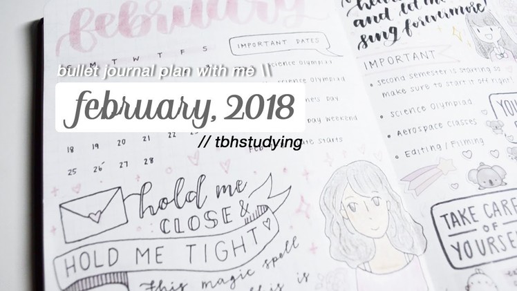 February plan with me