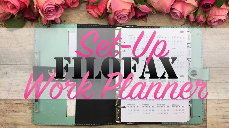 Filofax Set-Up: My Work Original A5 Planner - AennePlans