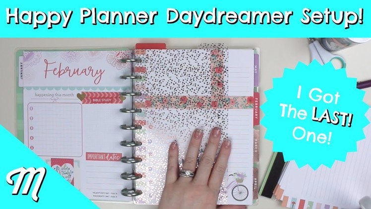 Happy Planner Daydreamer Setup | I can't believe I FOUND IT!