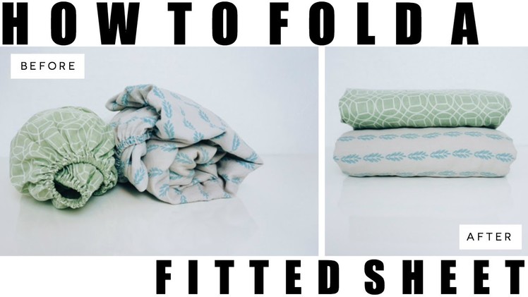 How to Fold a Fitted Sheet - Quick.Simple | Rescue My Space