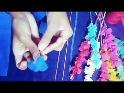 How to make a Orchid flower with shoping bag [Simple and Easy] 2018