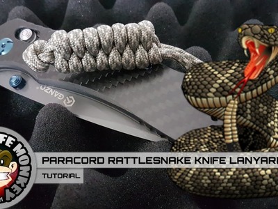 How To Make A Paracord Rattlesnake Knife Lanyard