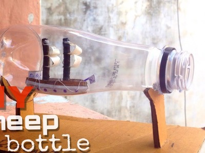 How to make a ship in a bottle (DIY)