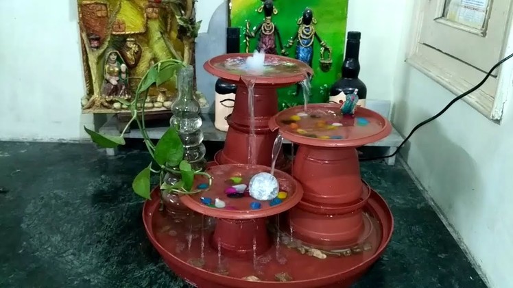 How to make a water fountain ll table top water fountain ll terracotta replica hand made fountain