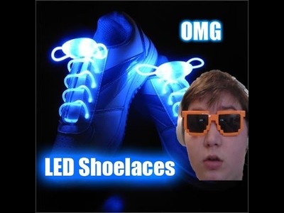 LED Shoelaces Shoe Laces Flash Light Up