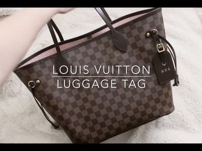 Louis Vuitton Luggage Tag and Zodiac Hot Stamping