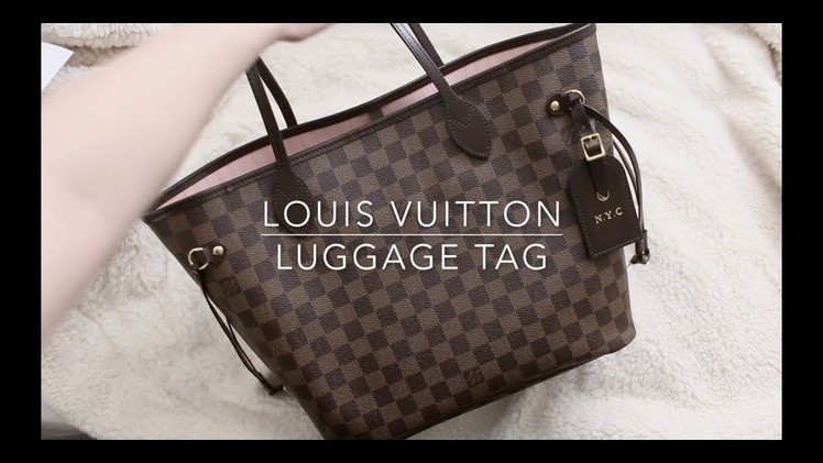 Louis Vuitton Luggage Tag and Zodiac Hot Stamping