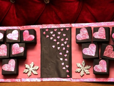 Love Card+Gift Box+Scrapbook Tutorial For Boyfriend.Girlfriend