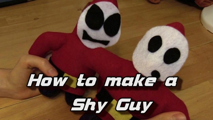 Make your own Shy Guy
