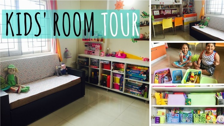 My Kids Room Tour | Small Indian Kids' Room Layout, Design & Organizing