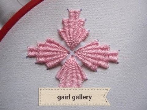 New hand work hand embroidery designs beautiful flower embroidery by hand art